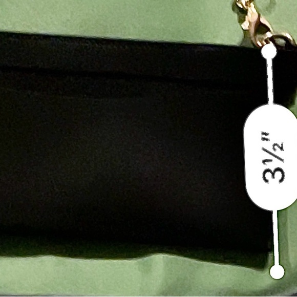 COPY - Elegant Black Clutch Insert and Chain - Picture 5 of 7